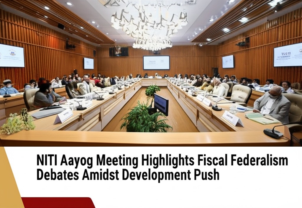NITI Aayog Meeting Highlights Fiscal Federalism Debates Amidst Development Push