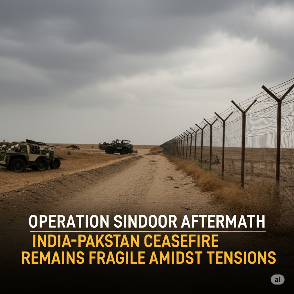 Operation Sindoor Aftermath: India-Pakistan Ceasefire Remains Fragile Amidst Tensions